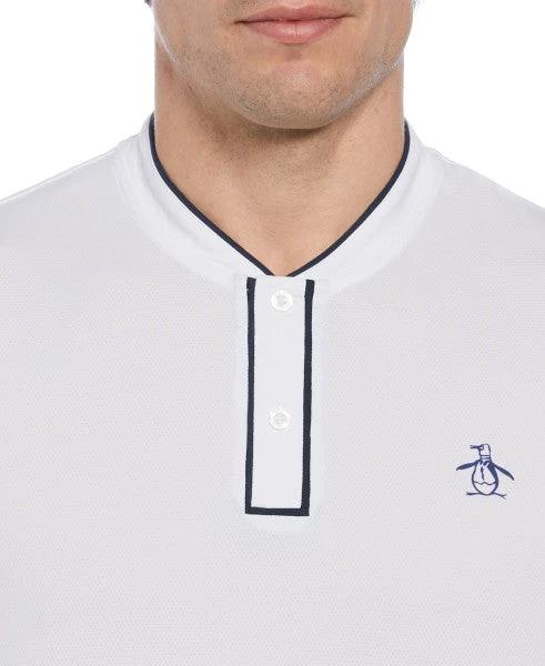 Original Penguin Short Sleeve Performance (O1KSE009) Tennis Polo Men Clothing Original Penguin