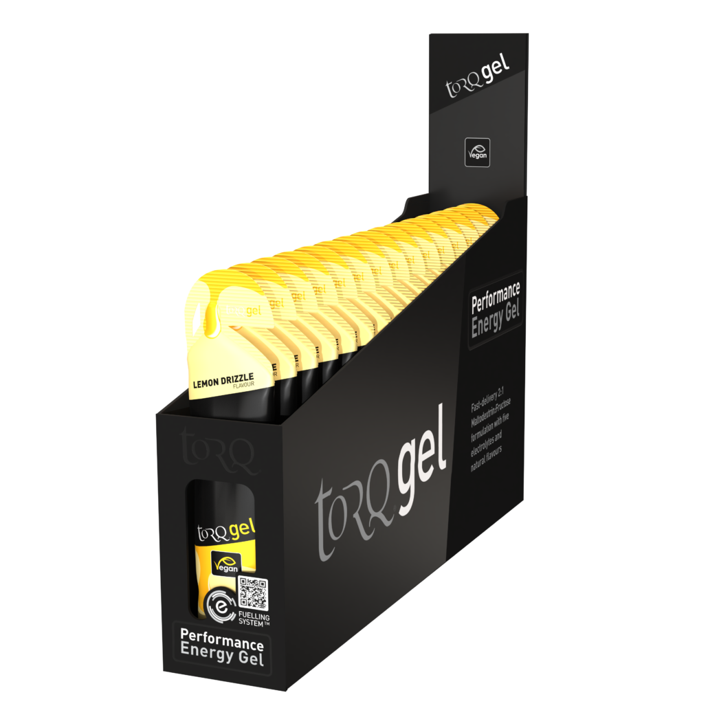 TORQ Energy Gel - Lemon Drizzle (Box of 15 x 45g) Nutrition Torq
