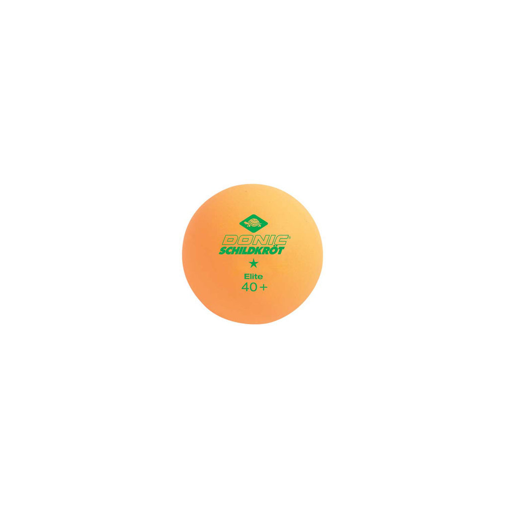 Donic-Schildkort 1-Star Elite Table Tennis Ball 3pcs - Orange