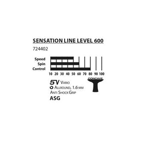 Donic-Schildkrot Sensation 600 Table Tennis Paddle - M724402