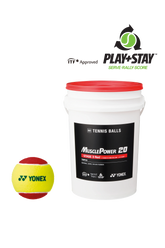 Yonex Junior Stage 3 Red Tennis Ball 60 Tub TMP-20 Tennis Balls Yonex