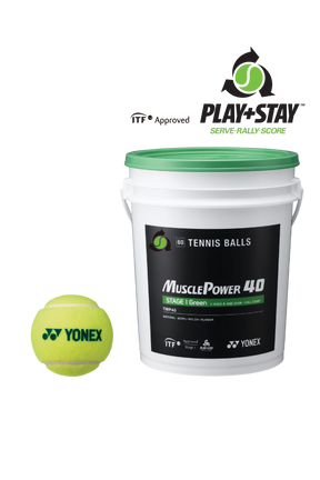 Yonex Junior Stage 1 Green Tennis Ball 60 Tub TMP-40
