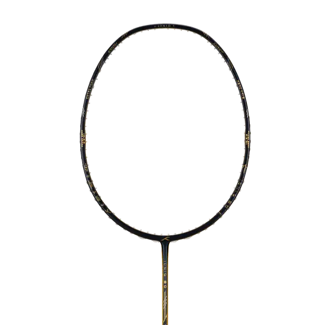 Hundred Ioniq 80 Limited Edition 4U Badminton Racket - Navy/Gold