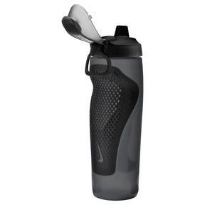 Nike Refuel Bottle Locking Lid 24oz - Black/Silver Accessories Nike