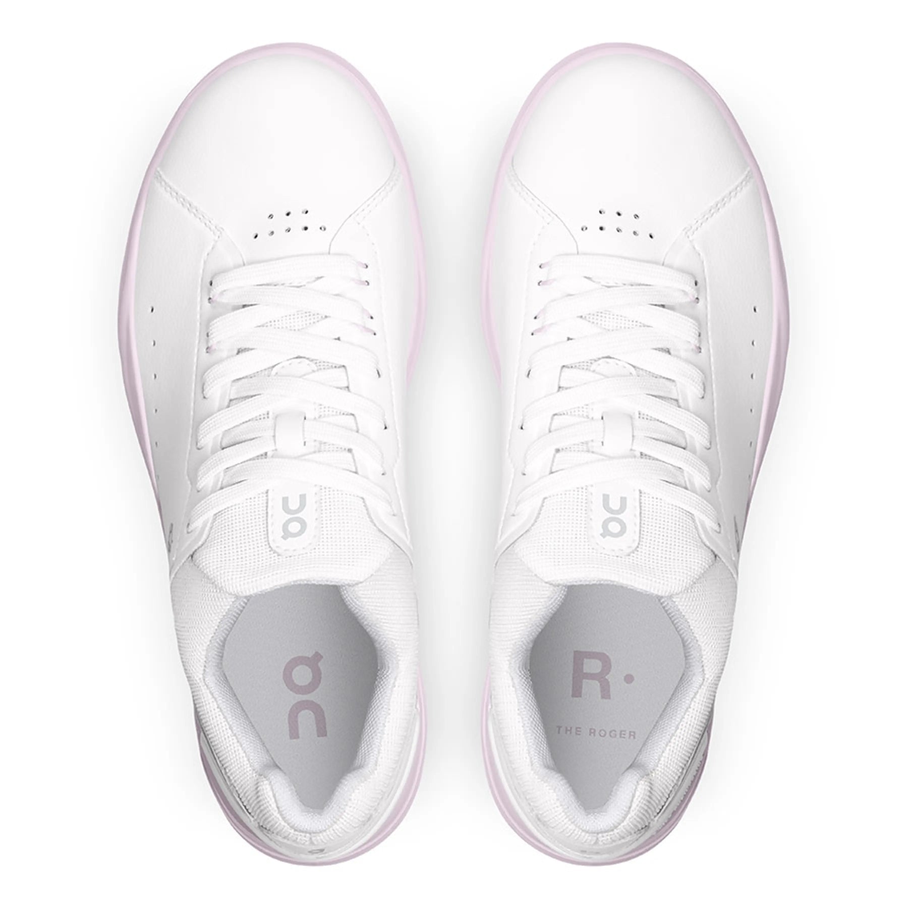 On The Roger Advantage Womens (White/Lily)