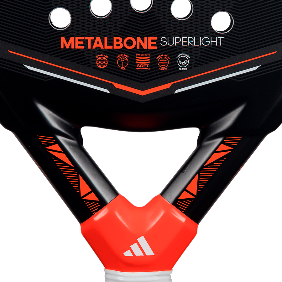 Adidas Metalbone Superlight 2026 Padel Racket - Black/Red Padel Adidas