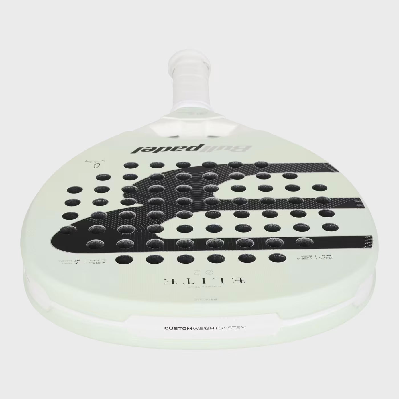 Bullpadel Elite 02 27 Padel Racket - Mint DQ90