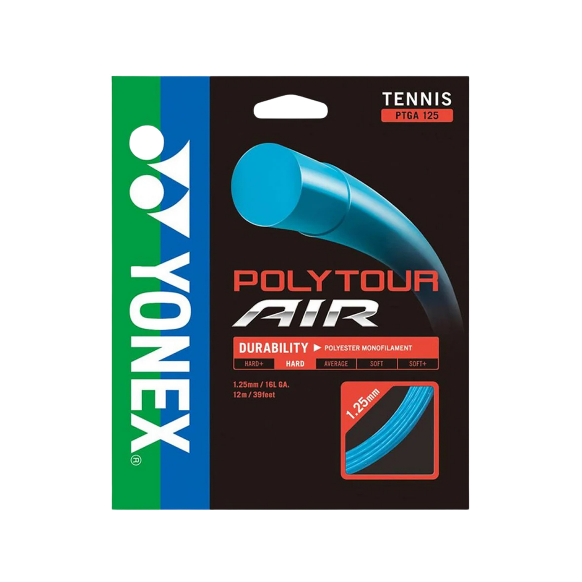 Yonex Polytour Air 1.25mm Tennis String Set (12m)