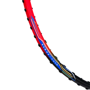 Hundred Power Ray 900 5U Badminton Racket - Black/Red