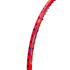 Hundred Power Ray 900 5U Badminton Racket - Black/Red