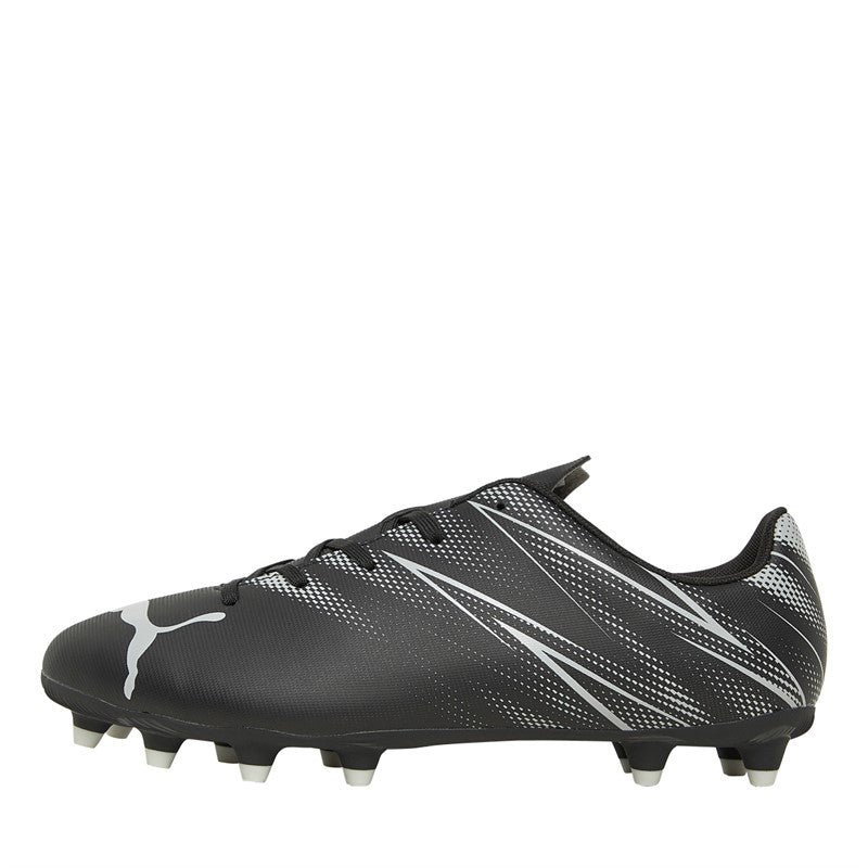Puma Attacanto FG/AG Football Boots Junior - Puma Black/Silver/Blue