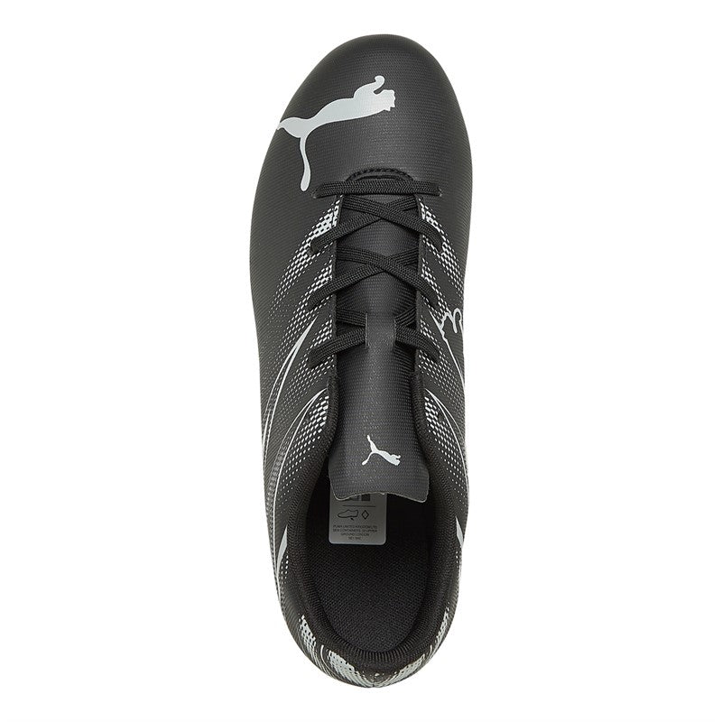 Puma Attacanto FG/AG Football Boots Junior - Puma Black/Silver/Blue