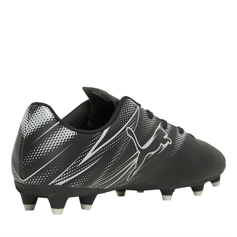 Puma Attacanto FG/AG Football Boots Junior - Puma Black/Silver/Blue