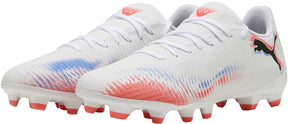 Puma Future 8 Play FG/AG Football Boots Junior - Puma White/Red shoes Puma