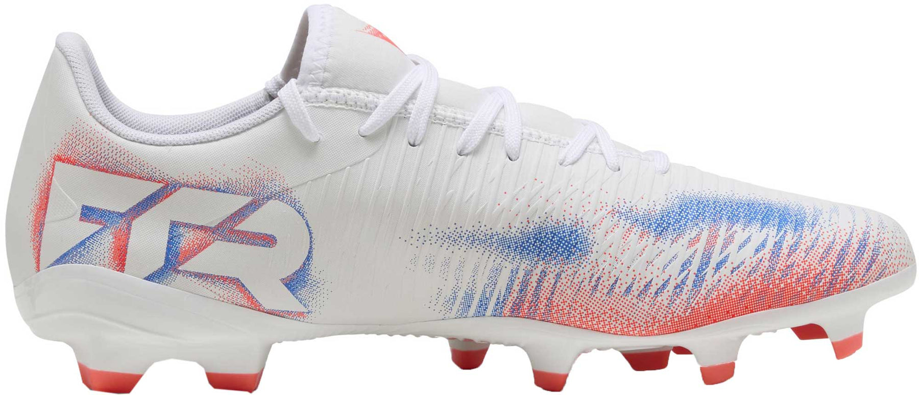 Puma Future 8 Play FG/AG Football Boots Junior - Puma White/Red shoes Puma