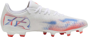 Puma Future 8 Play FG/AG Football Boots Junior - Puma White/Red shoes Puma