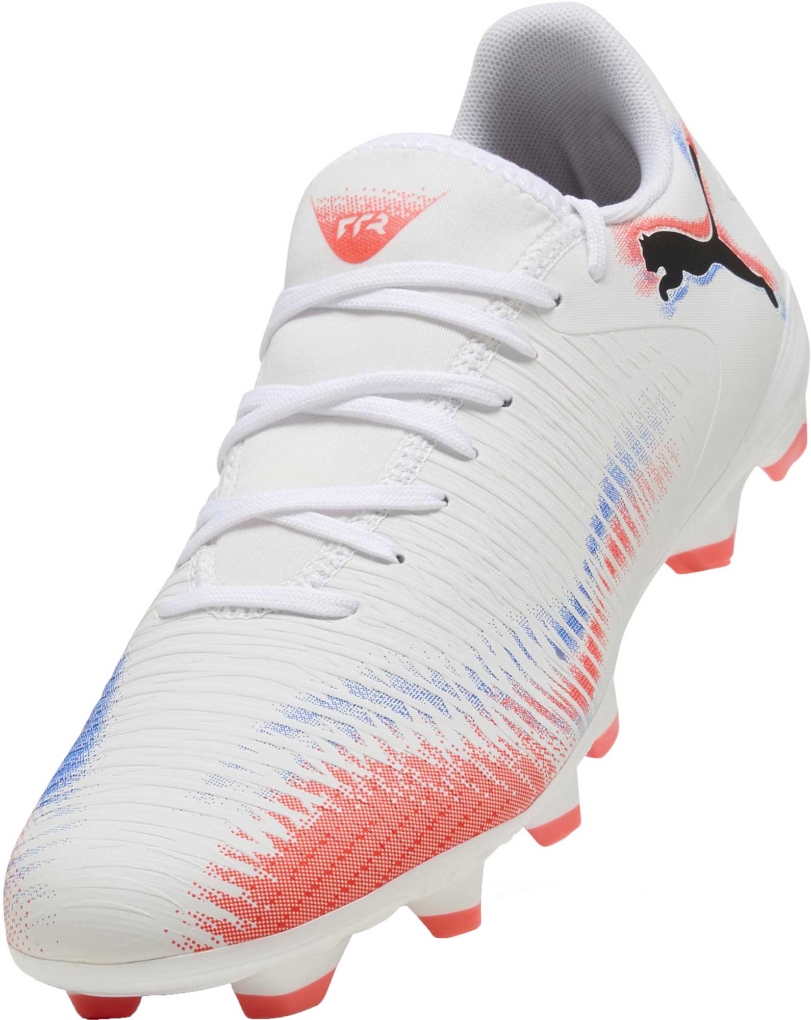 Puma Future 8 Play FG/AG Football Boots Junior - Puma White/Red shoes Puma