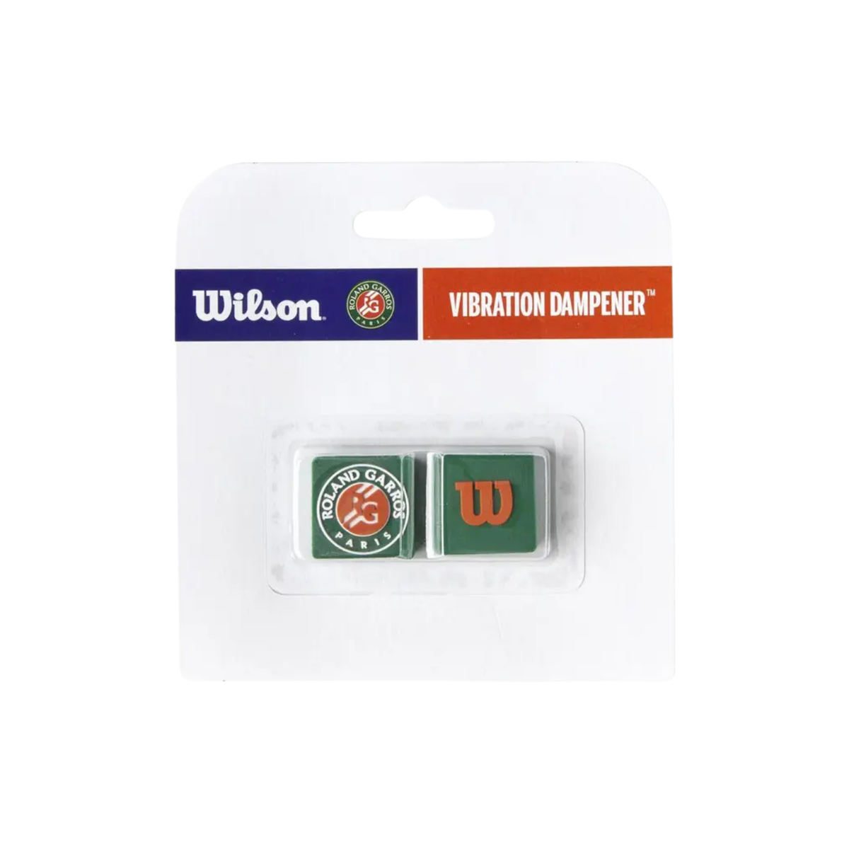 Wilson Roland Garros Dampeners (2 Pack) - Green/Orange