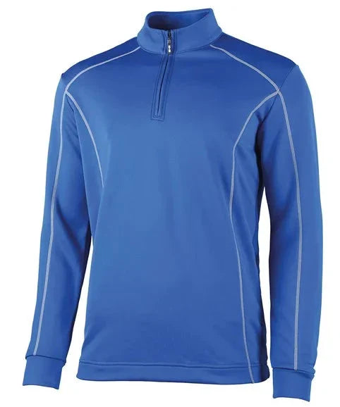Rhino Seville 1/4 Zip Midlayer- Royal Royal Clothing Rhino