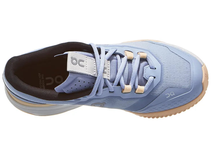 On The Roger Advantage Pro Clay Shoe Women - Chambray/Blonde