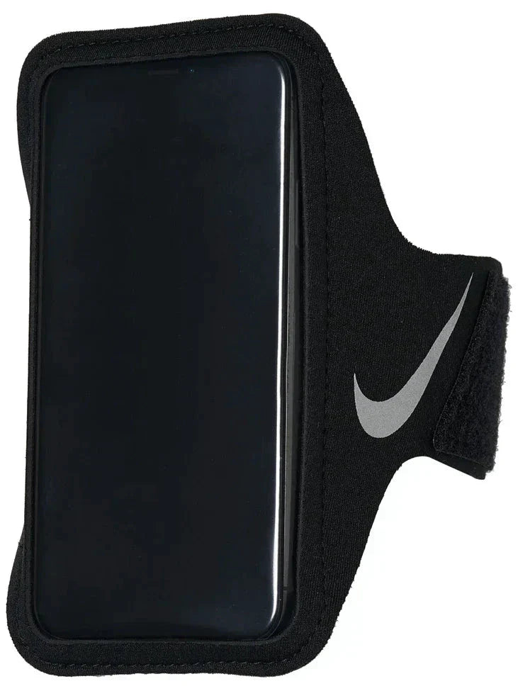 Nike Lean Arm Band RN.65 Black Black Silver One Size Accessories Nike