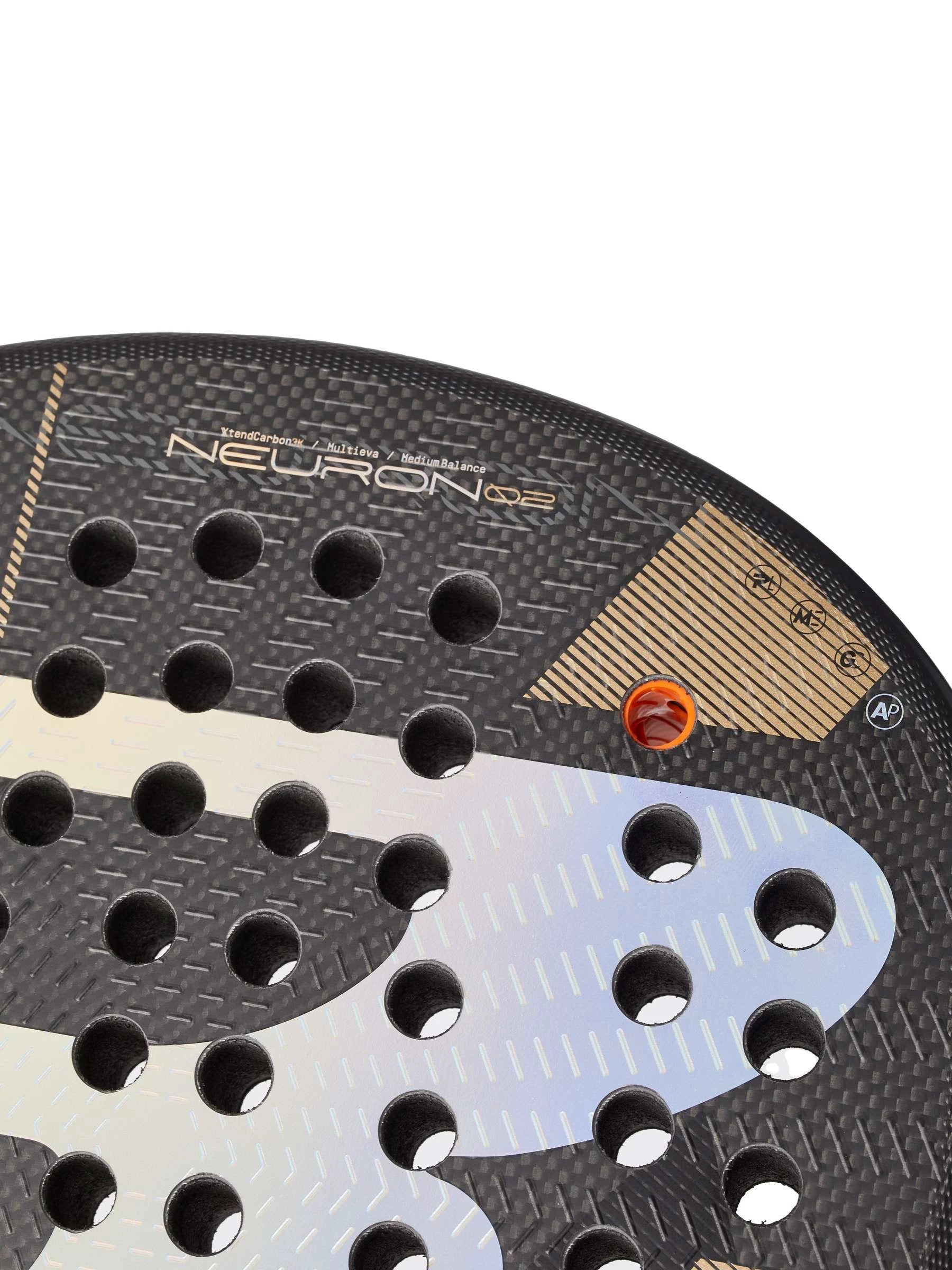 Bullpadel Neuron 02 2026 Padel Racket - Grey Padel BullPadel
