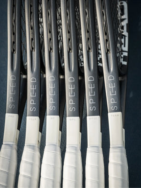 Demo Head Speed Tour 2026 Tennis Racquet Strung - Black/White Demo Tennis Head