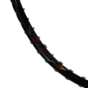 Hundred T-Fusion 300 5U Badminton Racket - Black/Navy