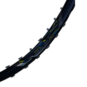 Hundred T-Fusion 300 5U Badminton Racket - Navy/Red