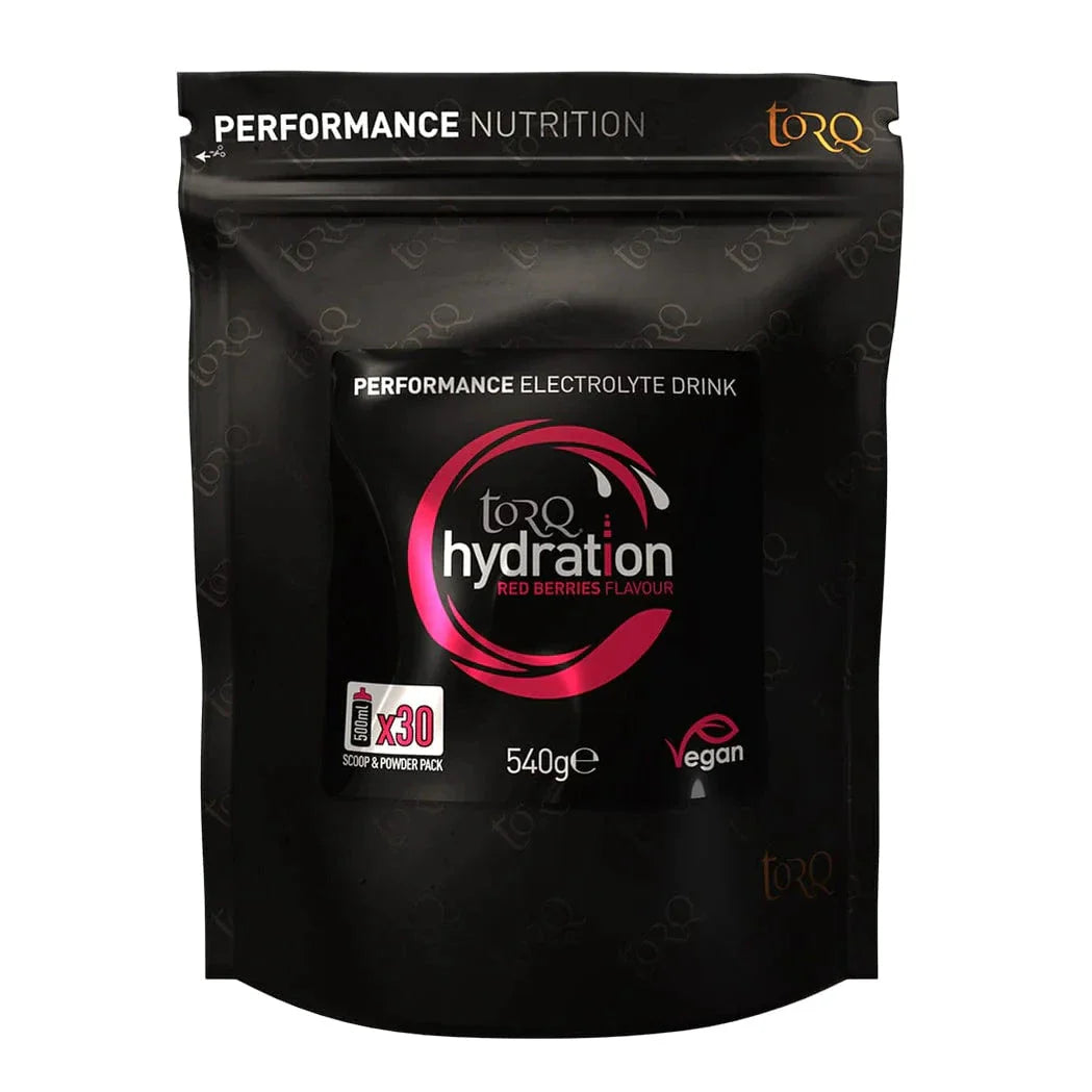 Torq Hydration 540g Pouch (Red Berries) Red Berries Nutrition Torq