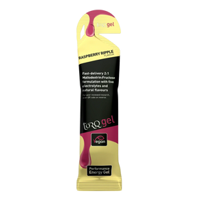 Torq Energy Gels (Single) - Raspberry Ripple Clearance Torq