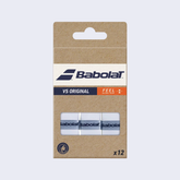 Babolat VS Original Overgrip (12 Pcs) - White White 12 Pcs Accessories Babolat