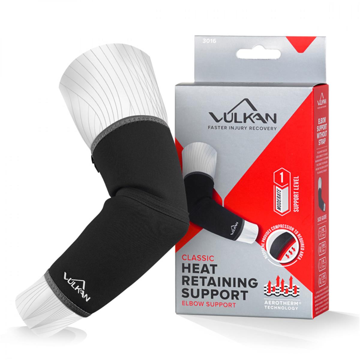 Vulkan Classic Elbow Support - Black