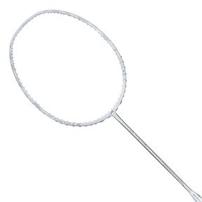 Hundred Ioniq 80 Limited Edition 4U Badminton Racket - White/Blue