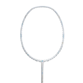 Hundred Ioniq 80 Limited Edition 4U Badminton Racket - White/Blue