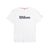 Wilson Team Graphic Tee Script Men - White