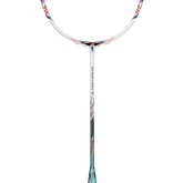 Hundred Aeroflash X Attack 4U Badminton Racket - White/Blue/Black