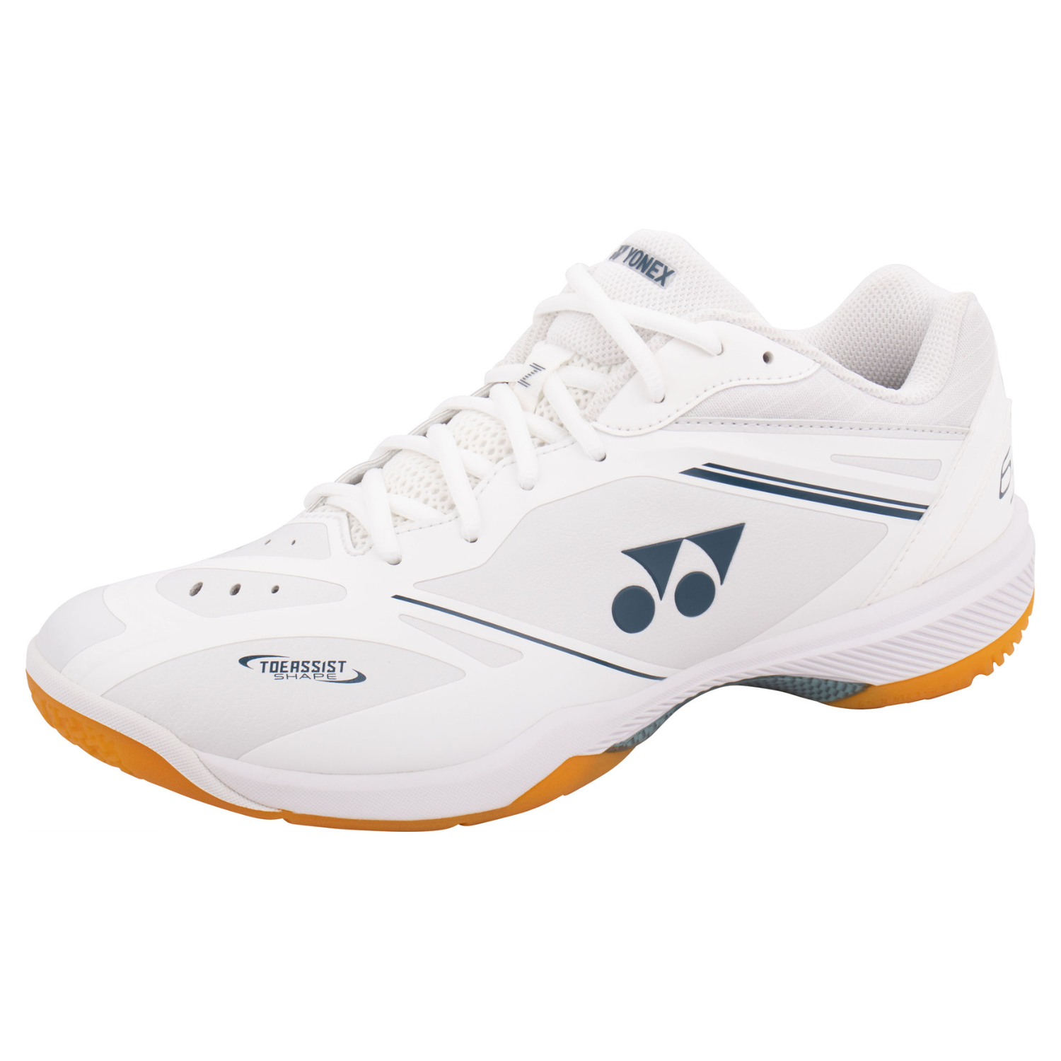 Yonex 65Z4 Men's Upper Mesh Construction Close-Up White
