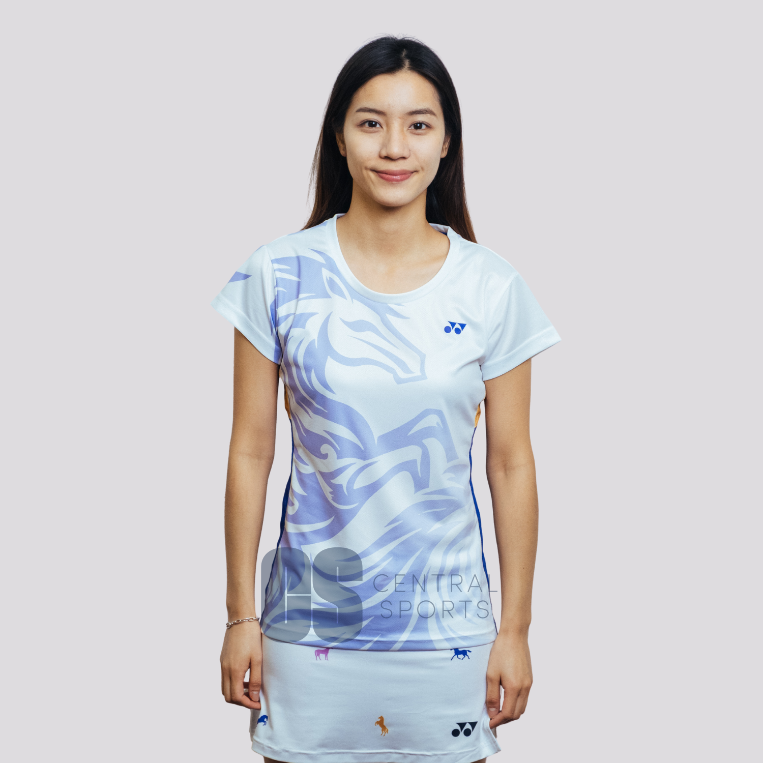 Yonex Graceful Gallop – Women’s Game Top (White) Yonex CNY2026 Game Top A Women White Clothing Yonex