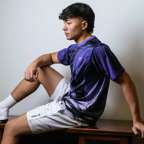 Yonex Heavenbound Stallion – Men’s Top (Celestial Purple / Cloud White) Yonex CNY2026 TT B Men Clothing Yonex