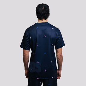 Yonex Midnight Parade – Men’s Performance Shirt (Ink Blue) Yonex CNY2026 TT C Men Clothing Yonex