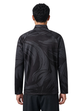 Yonex YML6 Unisex 1/4 Zip Midlayer - Storm Clothing Yonex