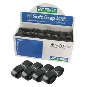 Yonex Hi Soft Grap AC420EX (24 Pieces) Black 24 Pieces Clearance Yonex